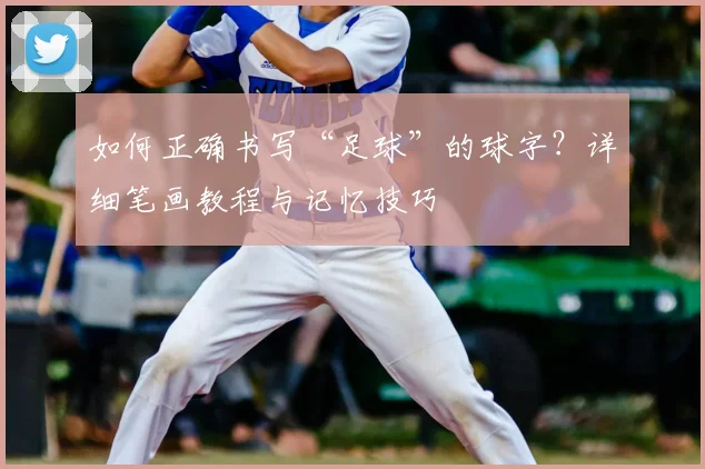 如何正确书写“足球”的球字？详细笔画教程与记忆技巧